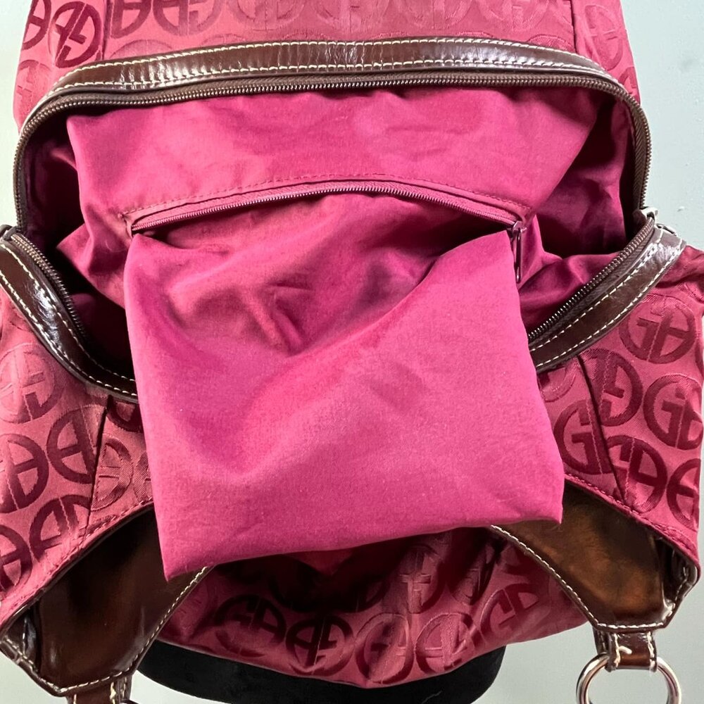 Giani Bernini Burgundy Jacquard Vintage Slouchy Shoulder Bag Witchy WhimsyFairy - Picture 10 of 16